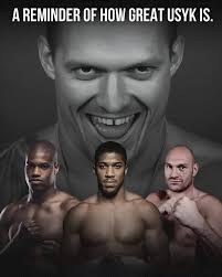 Oleksandr Usyk is an All Time Goods, but not (yet) an All Time Greats  Fighter. At best, he's an All Time Cruiserweight Greats, Top 3 at worst.  But the Cruiserweight division is