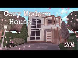 20k no gamepass house | roblox bloxburg. Roblox Bloxburg Cozy Modern House Exterior Only 20k Youtube