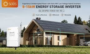 SOLIS 15kW Hybrid Pretvarač S6-EH3P LV: Solar Shop