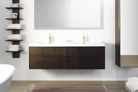 It is crafted from manufactured wood veneers, with an acrylic integrated rectangular sink. Discover Our Wall Mount Furniture Wetstyle