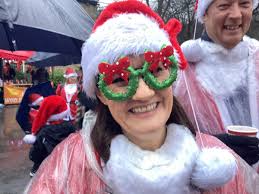 PICTURES: Saddleworth Santa's Dash despite rain