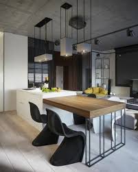 Staal Mobiliario Em Aco On Instagram Cozinha Maravilhosa Mesa De Madeira E Ferro Traz Kitchen Design Small Minimalist Kitchen Design Contemporary Kitchen