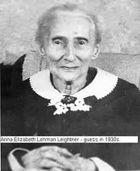 Anna Elisabeth Lehman Leightner (1849-1941)