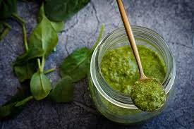 Spinat Pesto Rezept Grune Sosse Pesto Rezept Chutney Rezepte