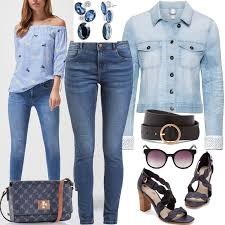 Joop Bluse Blau Weiss Women Outfit Fur Damen Zum Nachshoppen Auf Stylaholic Outfits Styleinspiration Outfitideas Look Lookoftheday Fashion Trend Vestuario