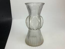 Pierre D Avesn Vase A Bulbes En Verre Presse Moule Des Annees 30 Made In France