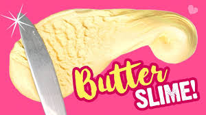 Diy Butter Slime Without Clay Easy Butter Slime Recipe No Borax No Clay No Food Colouring You Butter Slime Recipe Butter Slime Without Clay Diy Butter