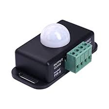 The motion sensor detector alarm uses infrared technology to detect motion in a 60 degree arc and up to 16 ft. Sensky Bs009 12v 24v Pir Sensor Led Motion Sensor Switch Motion Timer Function Sign Control Pir Controller Led Strips Lighting Amazon Com Industrial Scientific