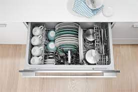 A single drawer dishwasher saves space and gives design options. Remodeling 101 The Ins And Outs Of Dishwasher Drawers Remodelista