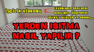 Doğalgaz bulunmayan yerlerde hala kullananlar mevcut olmakla birlikte, doğalgaz yerine soba kullananlar da mevcut. Yerden Isitma Nasil Yapilir Levhalar Serildi Borular Dosendi Tum Detaylar Bu Videoda Youtube