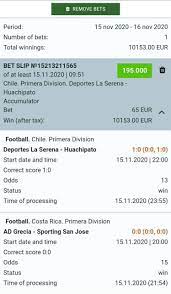 Sure Winning Sports Betting Soccer Predictions Accumulator Bet
