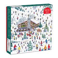 This jigsaw puzzle shows the vibrant display of. Michael Storrings Apres Ski 1000 Piece Jigsaw Puzzle Galison Reviews On Judge Me