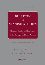 Reviews Of Books Bulletin Of Spanish Studies Vol 93 No 5