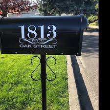 Reflective mailbox number stickers to spot your mailbox from far, even at night. This Item Is Unavailable Etsy Custom Mailboxes Mailbox Landscaping Mailbox Numbers