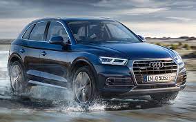 Download Wallpapers Audi Q5 2018 Suv Driving On Sand New Q5 German Cars Audi Besthqwallpapers Com Audi Q5 Audi Audi Cars