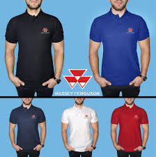 Massey Ferguson Polo Shirt Cotton Embroidered Mensfashion Menswear Menstyle Tshirt Poloshirt Cotton Embroider Sports Polo Shirts Mens Outfits Polo Shirt