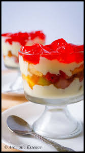 Fruit Custard With Jelly Layered Jelly Custard Recipe Fruit Custard Custard Recipes Jelly Recipes