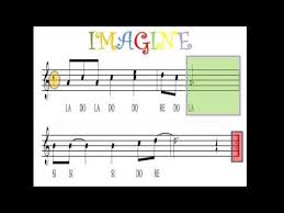 Imagine John Lennon Youtube Teaching Music Imagine John Lennon Sheet Music