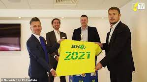 Norwich city are aware of a series of marketing posts across the social media accounts of our new principal partners, bk8. Norwich Force New Shirt Sponsor Bk8 To Remove Adult Content From Their Social Media Accounts Daily Mail Online