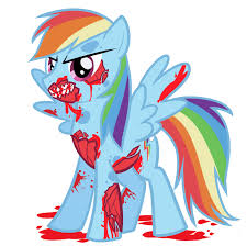 Zombie Rainbow Dash From My Little Pony Rainbow Dash Seahorse Drawing Little Pony