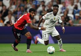 Real Madrid vs Osasuna match action