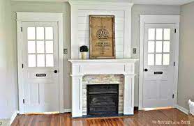 Natural wood always lends additional warmth and coziness to a room. Diy Fireplace Mantel Plans