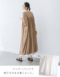 リンネル掲載 lintu laulu 新作ワンピースとボトムの着こなし ナチュラル服や雑貨のファッション通販サイト ナチュラン ファッション ヒジャブファッション リネン ファッション