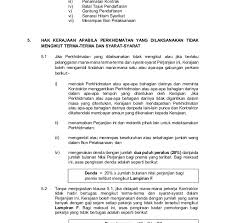Surat Rasmi Permohonan Sambung Kontrak Jalan Kutai B