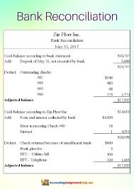 This is an accessible template. How To Do The Bank Reconciliation Accounting