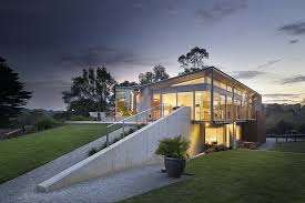 A butterfly roof was the perfect choice for this house that feldman architecture designed in 2012. Rest House By Tim Spicer And Col Bandy Architects Homeadore
