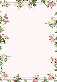 vintage posters flowers border background floral poster flower border flower background wallpaper