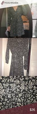Gap Outlet Xs Black White Dress Great Condition Leafy Design Cinched Waist You Can Make Tighter W Strings I M 5 With Images Black White Dress Dresses Clothes Design
