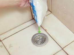 Water & salt pour a few cups of boiling water down your drain, then follow it with a two tablespoons of epsom salt. 3 Ways To Unclog A Drain With Salt And Vinegar Wikihow