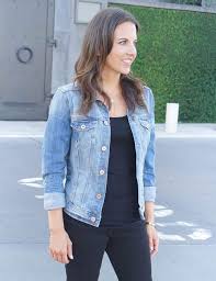 All Black And Blue Denim Jacket Denim Jacket All Black Outfit Lady In Violet Houston Fashion Blogger All Black Outfit Houston Fashion Denim Jacket