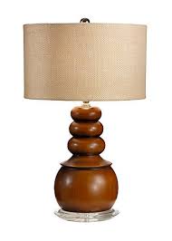 Floats On Top Table Lamp By Tommy Bahama 15671 Abajur De Madeira Cupula De Abajur Abajur