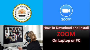 Zoom cloud meetings is the mobile version of the popular video conference application of the same name. How To Download And Install Zoom On Laptop Or Pc How To Download Zoom Cloud Meeting Raza Academy Youtube