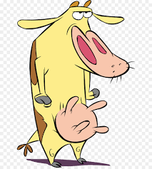 Cow comes to the rescue and saves chicken from red guy. Chicken Cartoon