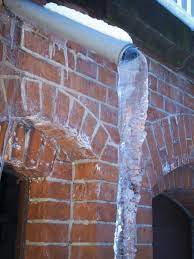 Connecting downspouts to buried drainpipes can help dry out a wet basement and soggy lawn. Frozen Downspouts What S Up Doesn T Always Come Down