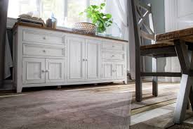 Shabby Chic Sideboard Im Landhausstil In 2020 Sideboard Weiss Holz Sideboard Haus Deko