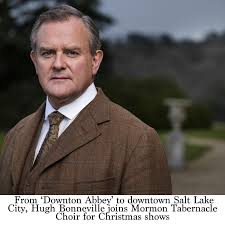 To olivia is out now on sky cinema. From Downton Abbey To Downtown Salt Lake City Hugh Bonneville Joins Mormon Tabernacle Choir For Christmas Shows
