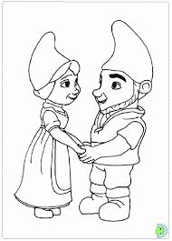 The main highlights being on the title and the silhouettes of the fated couple. Gnomeo And Juliet Coloring Pages Coloring Home