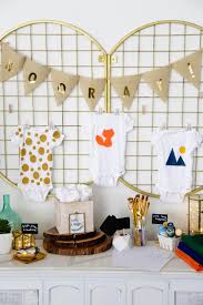 Set Up A Diy Baby Shower Onesie Station Hgtv S Decorating Design Blog Hgtv