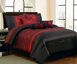 Black Bed In A Bag Queen 19 Pc Black Burgundy Red Comforter Curtain Sheet Set Queen Size Bed In A Bag Bed Linens Luxury Comforter Sets Luxury Comforter Sets