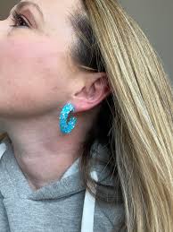 Big hoop earring size comparison