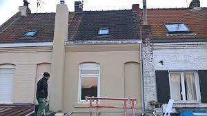 Enduit Projete Avant Apres Enduit Projete Facade Maison Enduit