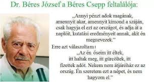 Béres józsef nevét ma intézmények, közterületek, emlékművek őrzik. Dr Beres Jozsef A Beres Csepp Feltalaloja Hungary Budapest Hungary Minden