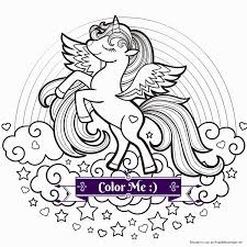 Download and print free unicorn rainbow coloring pages. Celestial Unicorn Rainbow Coloring Page