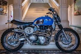 Vente De Motos Preparees Vente De Motos D Occasion Preparees Par Fcr Original Triumph Scrambler Motos Triumph