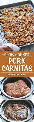 Slow Cooker Pork Carnitas Recipe Recipes Pork Carnitas Slow Cooker Slow Cooker Pork