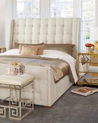 This set contains everything you need to. Churchill Beige Fabric Sleigh Bed With Footboard